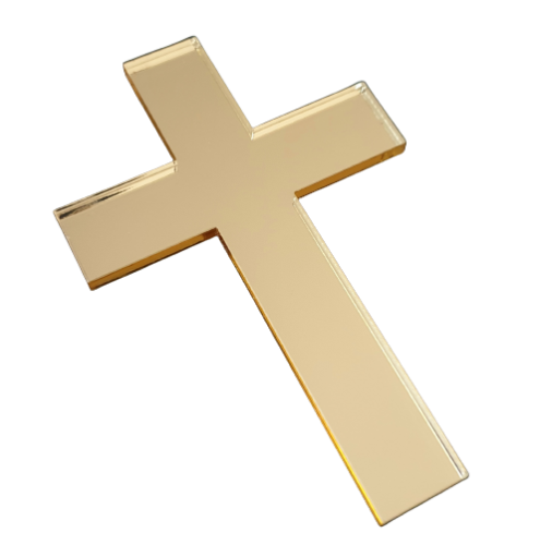 Dekor-na-tort-prosty-Krzyzyk-Krzyz-zlote-lustro.png