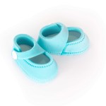 Figurka z masy cukrowej buciki niebieskie