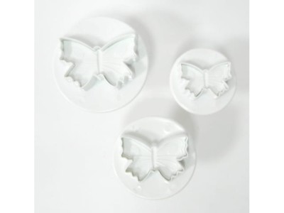 Foremki, wykrawaczki motylki 3 szt.