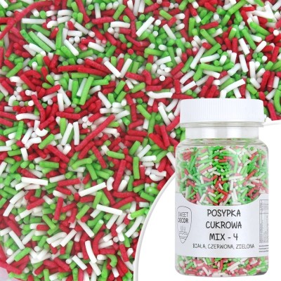 Posypka cukrowa kolorowa mix 70g 
