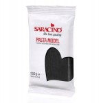 Masa cukrowa Saracino do figurek czarna 250g