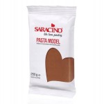 Masa cukrowa Saracino do figurek brązowa 250g