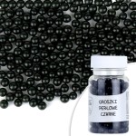 GROSZKI PERŁOWE CZARNE 50G