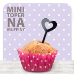 TOPPERY MINI - SERDUSZKO KONTUR CZARNE (10SZT)